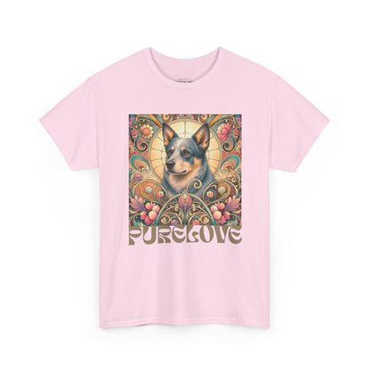 Australian Blue Heeler Vintage Graphic T-Shirt – Unisex Cotton Tee for Dog Lovers