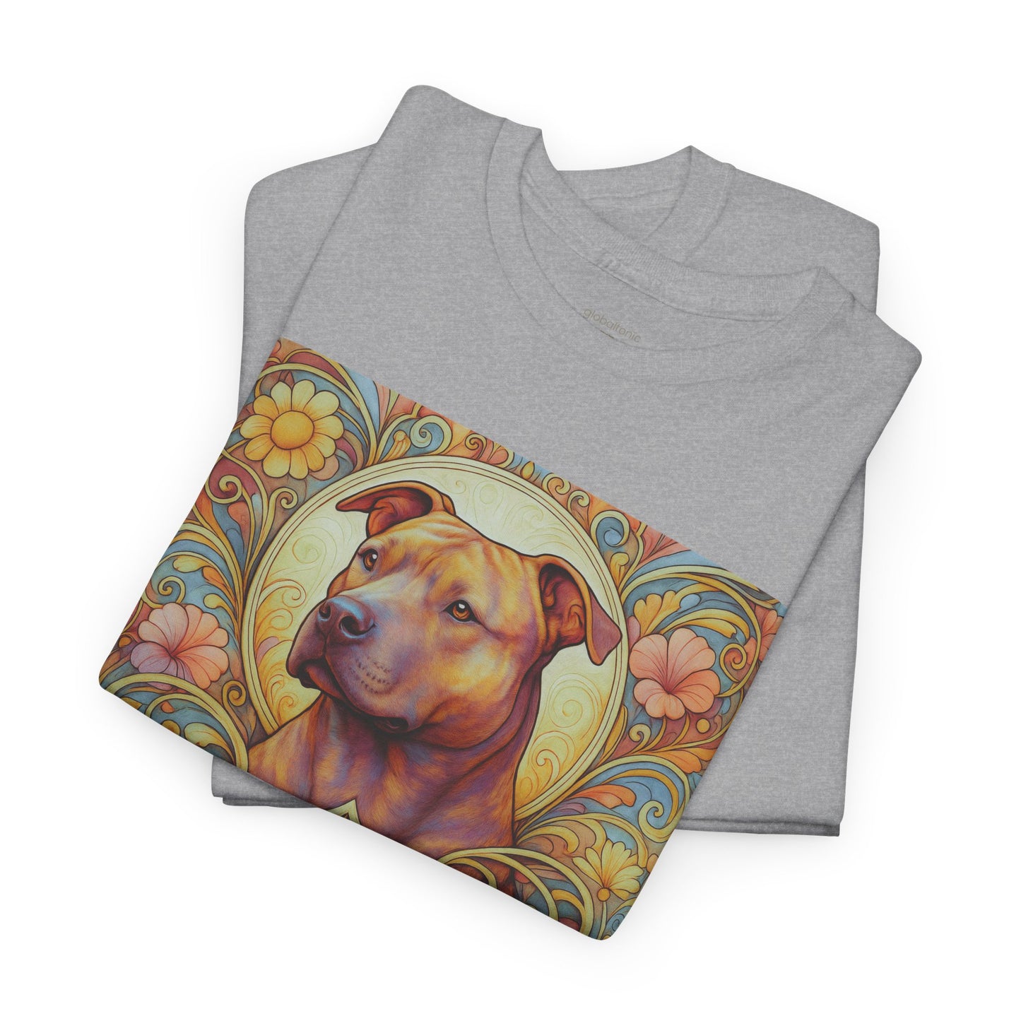 Staffy (Staffordshire) Bull Terrier Vintage Graphic T-Shirt – Unisex Cotton Tee for Dog Lovers