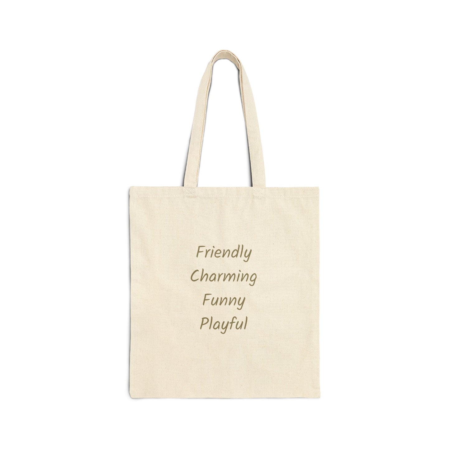 Pug Vintage Dog Lovers Cotton Canvas Tote Bag - Unique, Artistic, Durable