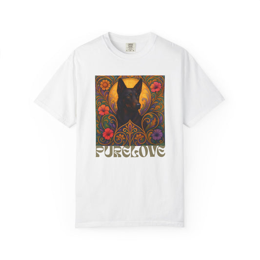 Black Kelpie Vintage Graphic T-Shirt – Unisex Cotton Tee for Dog Lovers