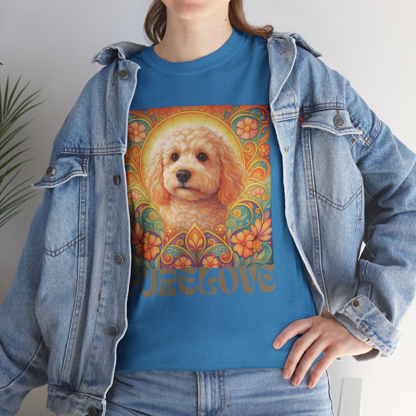 Goldendoodle (Groodle) Vintage Graphic T-Shirt – Unisex Cotton Tee for Dog Lovers
