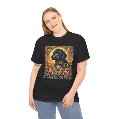 Black Cavapoo (Cavoodle) Vintage Graphic T-Shirt – Unisex Cotton Tee for Dog Lovers