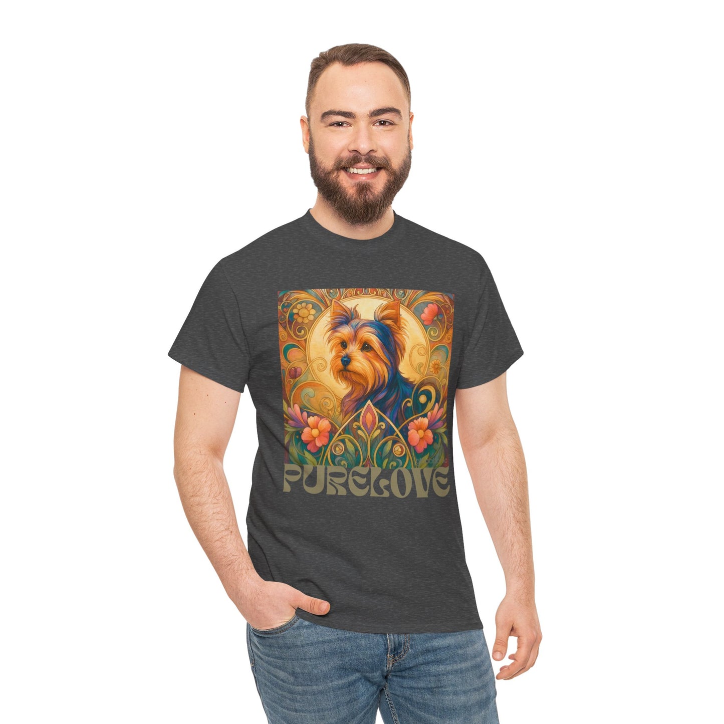 Australian Terrier Vintage Graphic T-Shirt – Unisex Cotton Tee for Dog Lovers