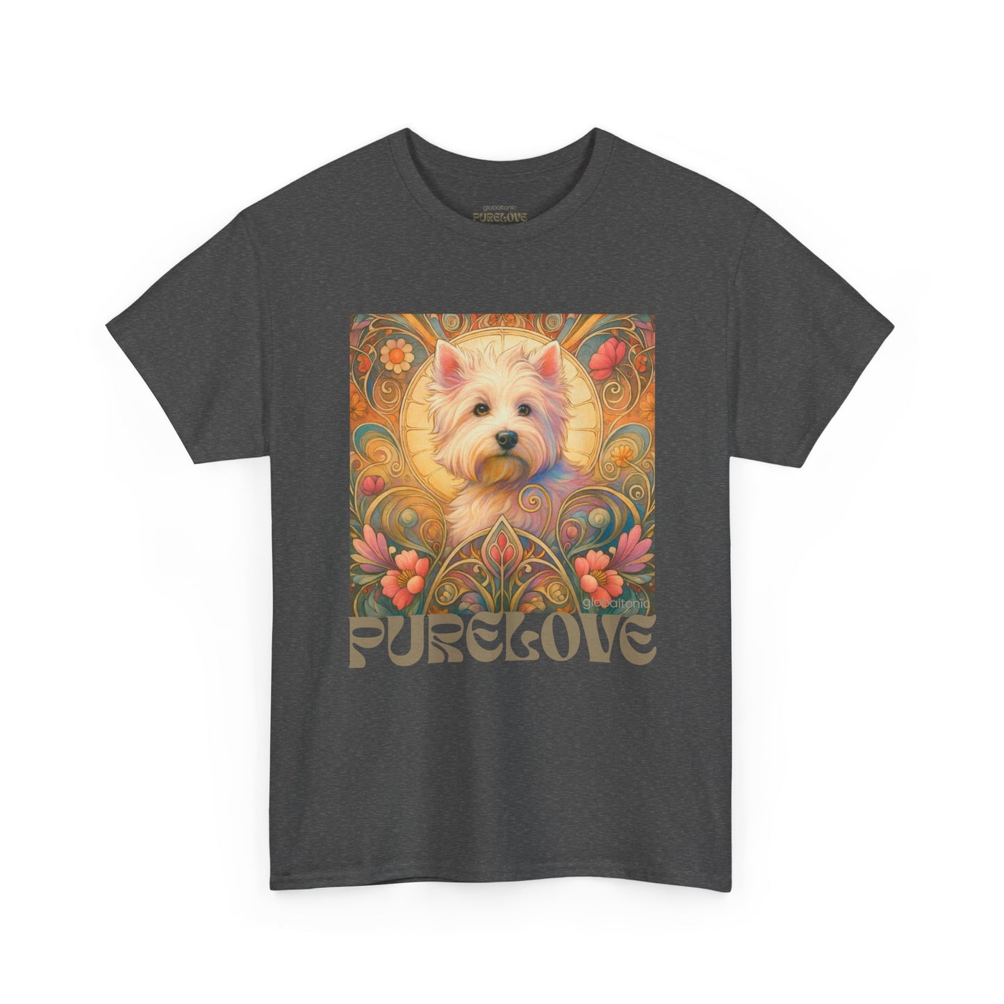 West Highland Terrier (Westie) Vintage Graphic T-Shirt – Unisex Cotton Tee for Dog Lovers