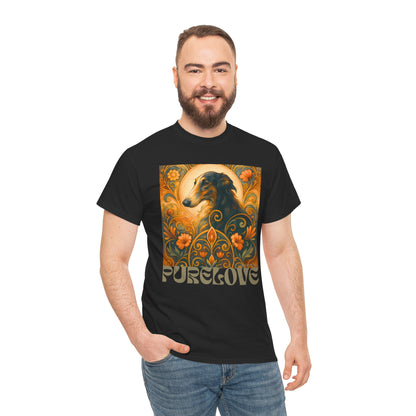 Borzoi Vintage Graphic T-Shirt – Unisex Cotton Tee for Dog Lovers