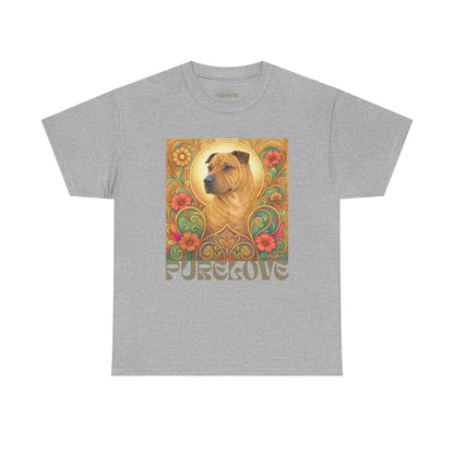 Shar Pei Vintage Graphic T-Shirt – Unisex Cotton Tee for Dog Lovers
