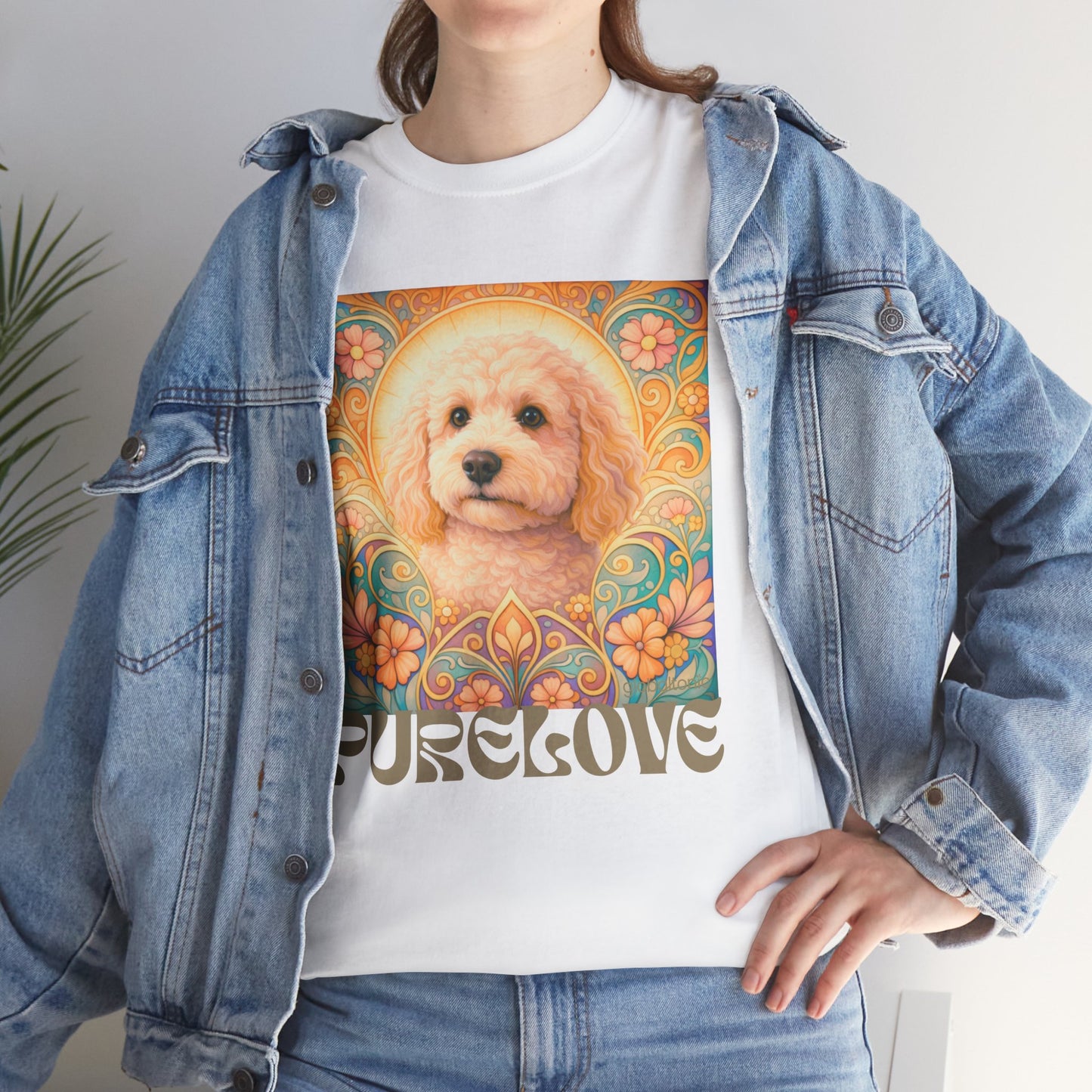 Goldendoodle (Groodle) Vintage Graphic T-Shirt – Unisex Cotton Tee for Dog Lovers