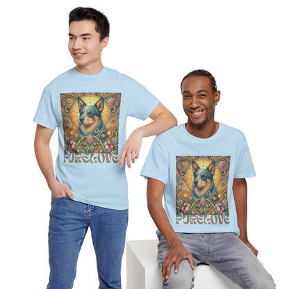 Australian Blue Heeler Vintage Graphic T-Shirt – Unisex Cotton Tee for Dog Lovers