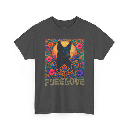 Black Kelpie Vintage Graphic T-Shirt – Unisex Cotton Tee for Dog Lovers