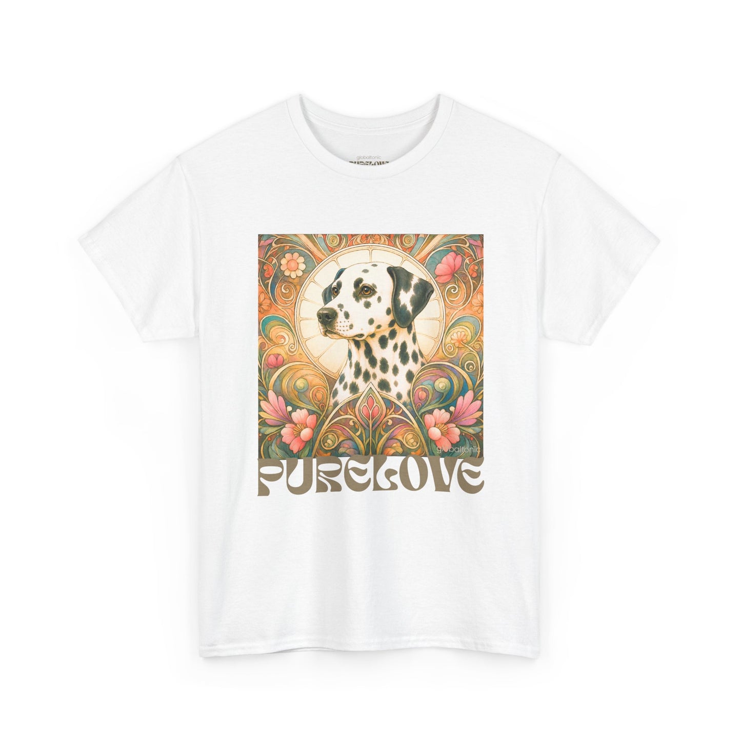 Dalmatian Vintage Graphic T-Shirt – Unisex Cotton Tee for Dog Lovers
