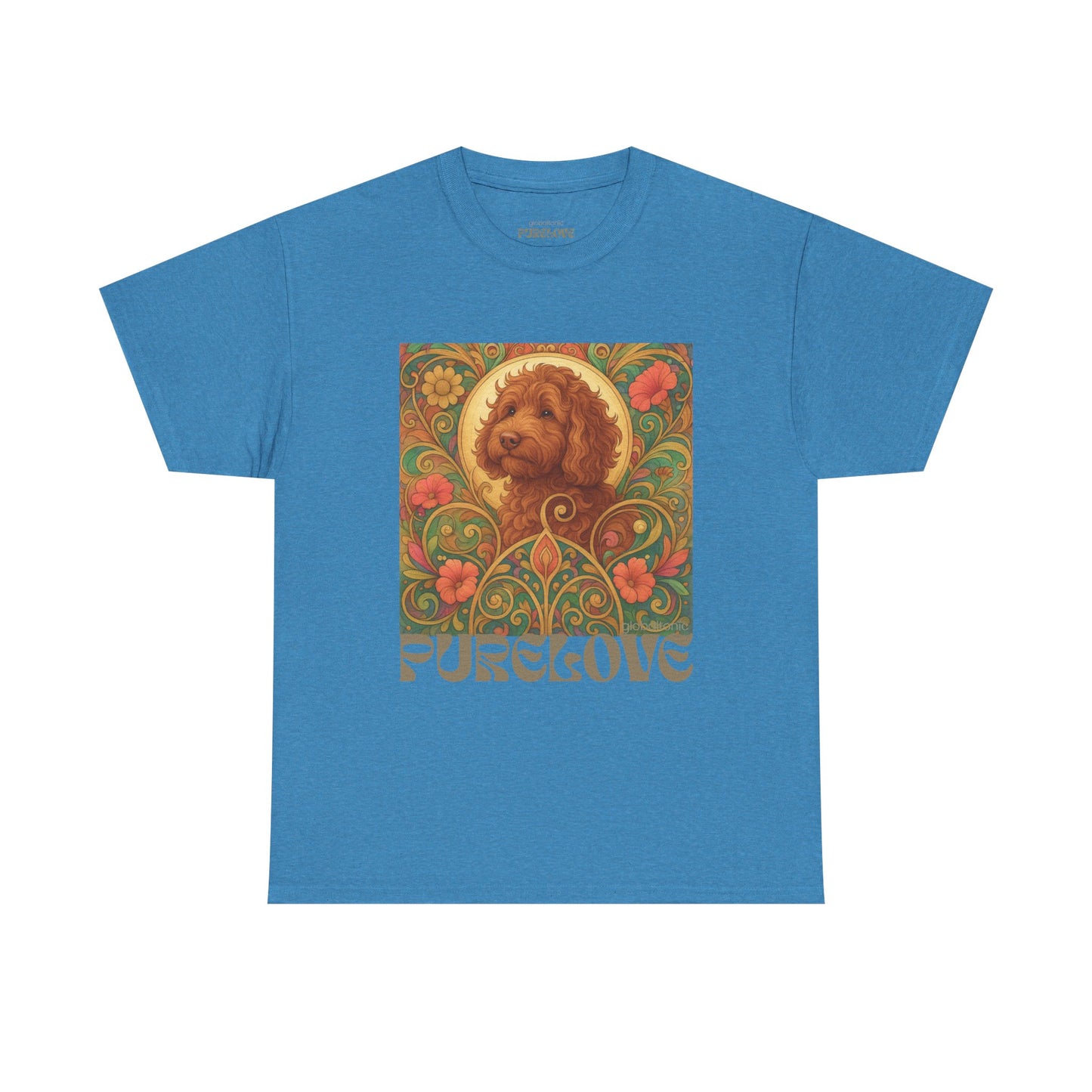 Red Cavapoo (Cavoodle) Vintage Graphic T-Shirt – Unisex Cotton Tee for Dog Lovers