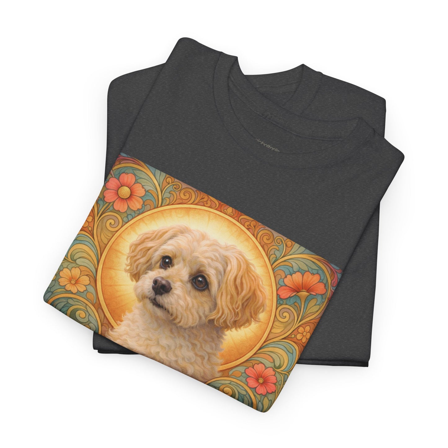 Foxypoo (Foodle) Vintage Graphic T-Shirt – Unisex Cotton Tee for Dog Lovers