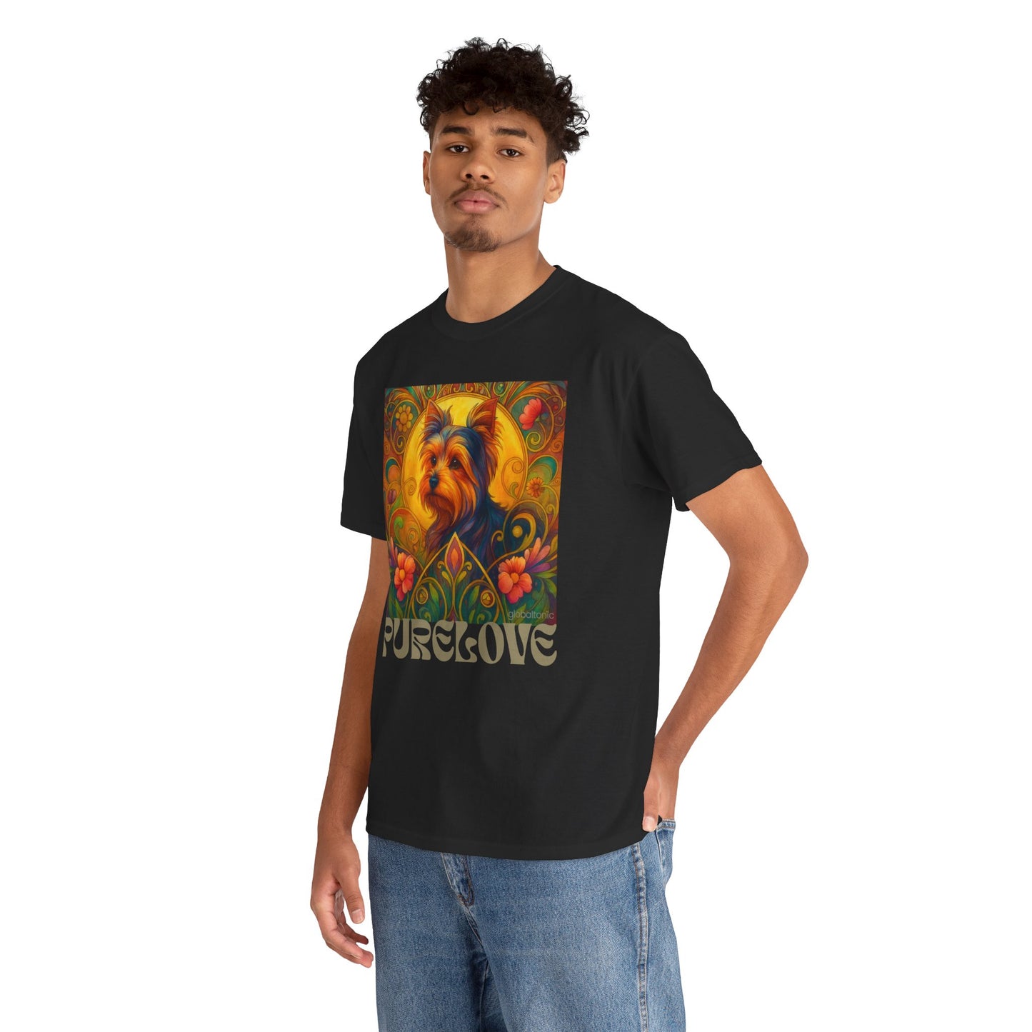 Australian Terrier Vintage Graphic T-Shirt – Unisex Cotton Tee for Dog Lovers