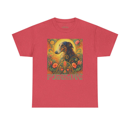 Borzoi Vintage Graphic T-Shirt – Unisex Cotton Tee for Dog Lovers