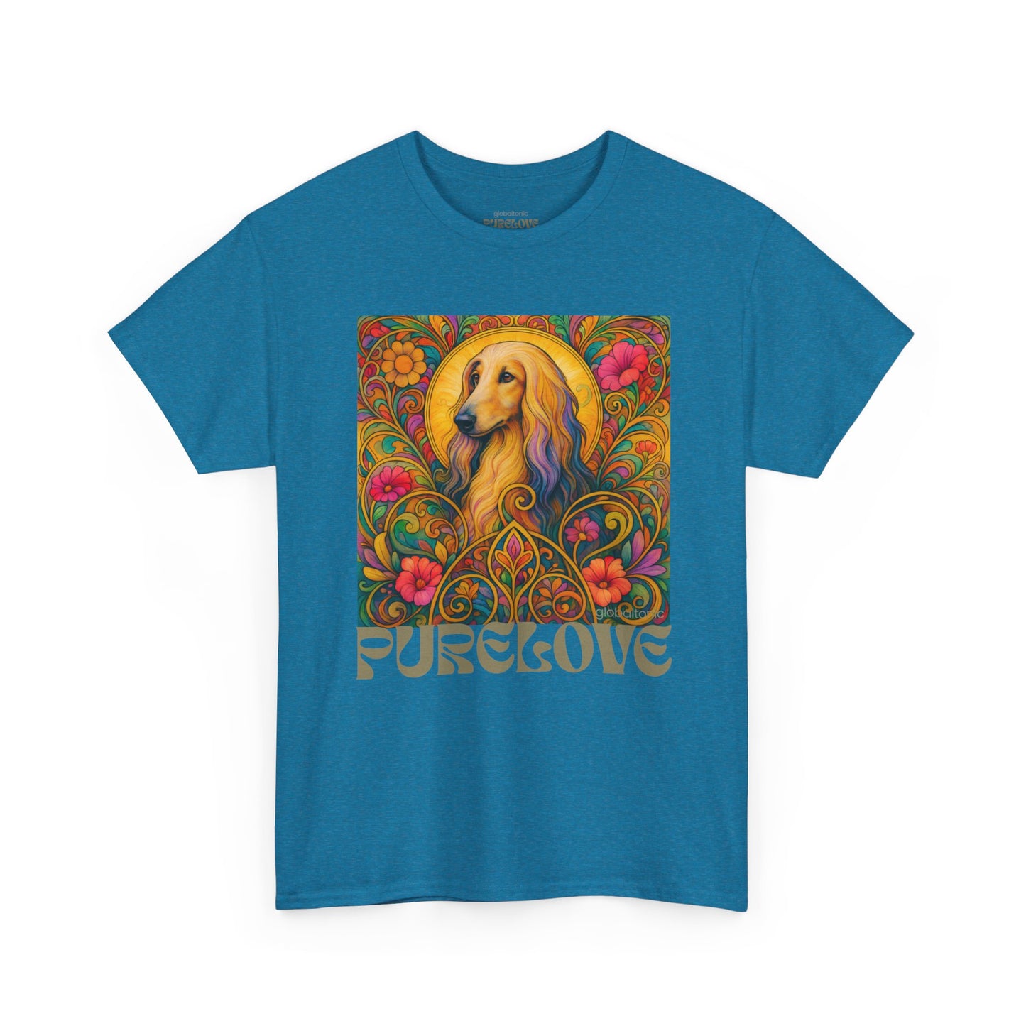 Afghan Vintage Graphic T-Shirt – Unisex Cotton Tee for Dog Lovers