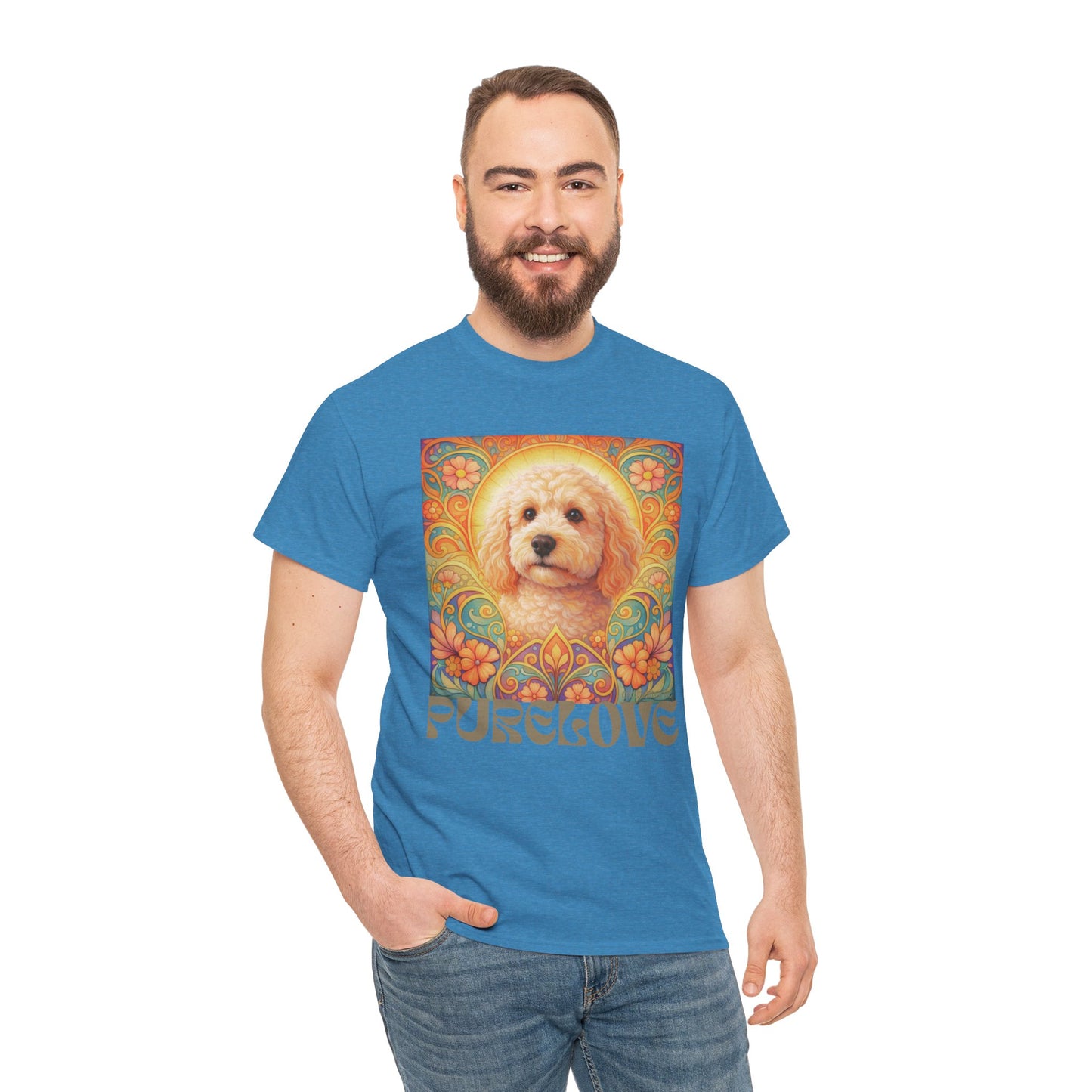 Goldendoodle (Groodle) Vintage Graphic T-Shirt – Unisex Cotton Tee for Dog Lovers
