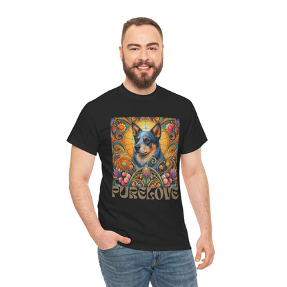 Australian Blue Heeler Vintage Graphic T-Shirt – Unisex Cotton Tee for Dog Lovers