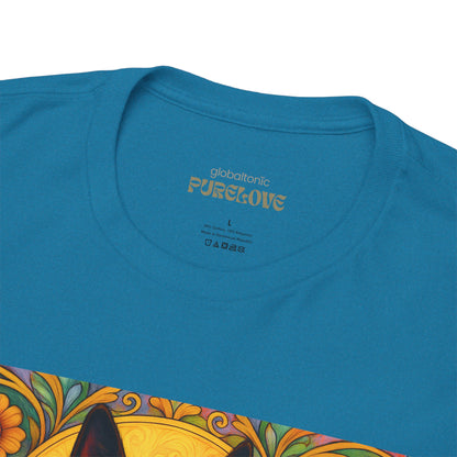 Black Kelpie Vintage Graphic T-Shirt – Unisex Cotton Tee for Dog Lovers