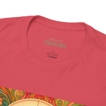 Dachshund Tan Longhair Vintage Graphic T-Shirt – Unisex Cotton Tee for Dog Lovers