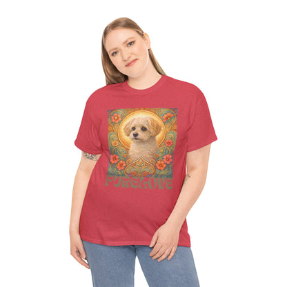 Foxypoo (Foodle) Vintage Graphic T-Shirt – Unisex Cotton Tee for Dog Lovers
