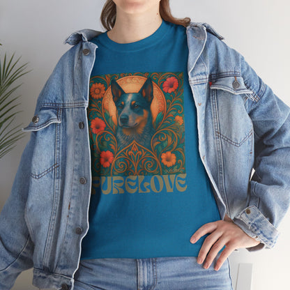 Australian Blue Heeler Vintage Graphic T-Shirt – Unisex Cotton Tee for Dog Lovers