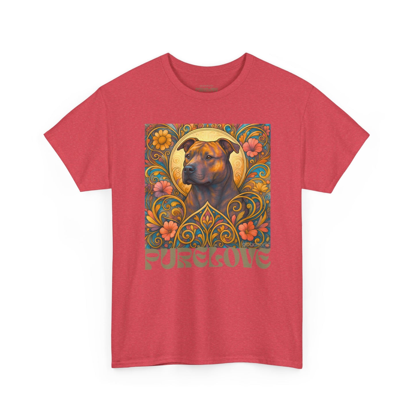 Staffy (Staffordshire) Bull Terrier Vintage Graphic T-Shirt – Unisex Cotton Tee for Dog Lovers