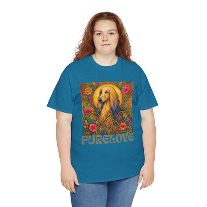 Afghan Vintage Graphic T-Shirt – Unisex Cotton Tee for Dog Lovers