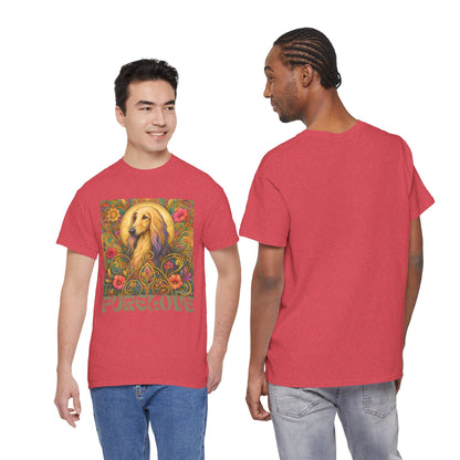 Afghan Vintage Graphic T-Shirt – Unisex Cotton Tee for Dog Lovers