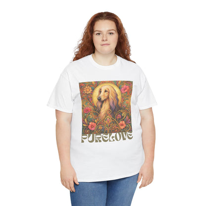 Afghan Vintage Graphic T-Shirt – Unisex Cotton Tee for Dog Lovers
