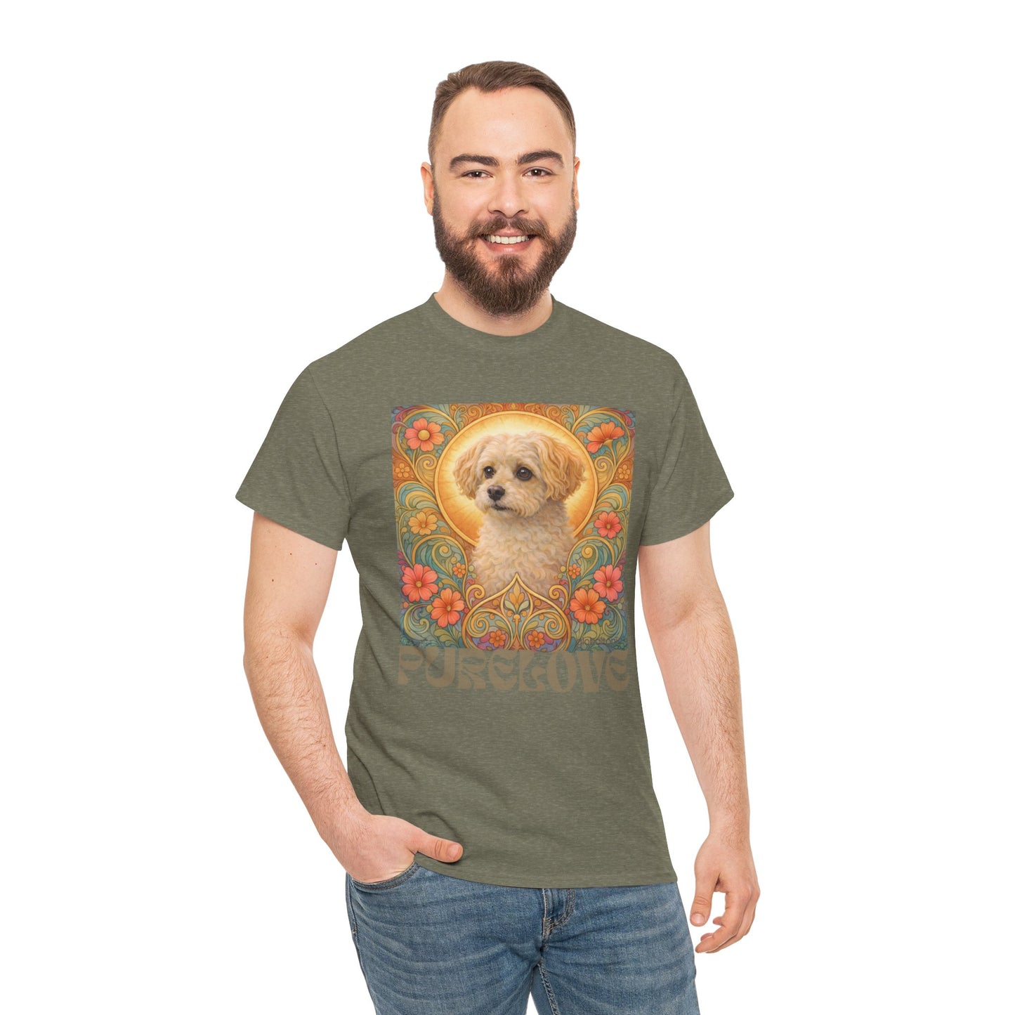 Foxypoo (Foodle) Vintage Graphic T-Shirt – Unisex Cotton Tee for Dog Lovers