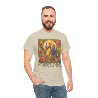 Afghan Vintage Graphic T-Shirt – Unisex Cotton Tee for Dog Lovers