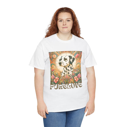 Dalmatian Vintage Graphic T-Shirt – Unisex Cotton Tee for Dog Lovers