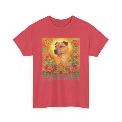 Shar Pei Vintage Graphic T-Shirt – Unisex Cotton Tee for Dog Lovers