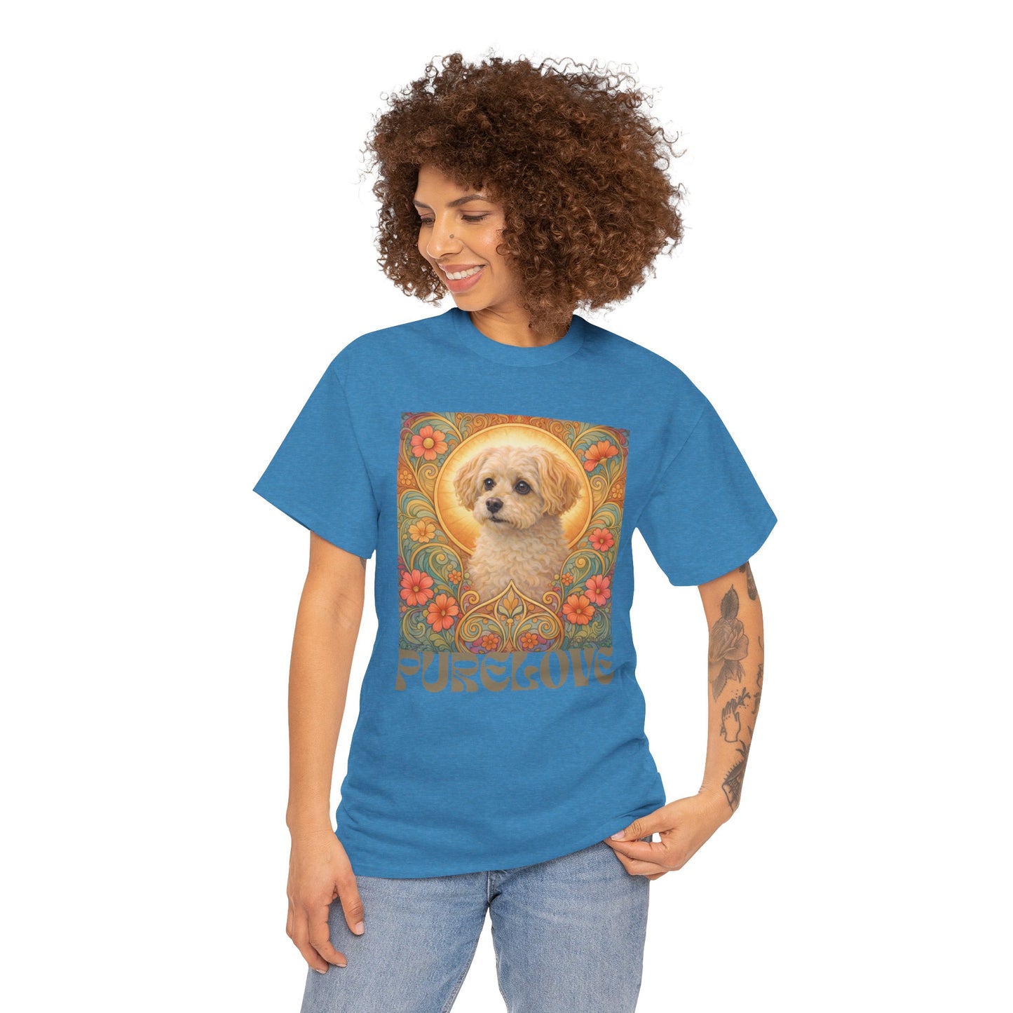 Foxypoo (Foodle) Vintage Graphic T-Shirt – Unisex Cotton Tee for Dog Lovers