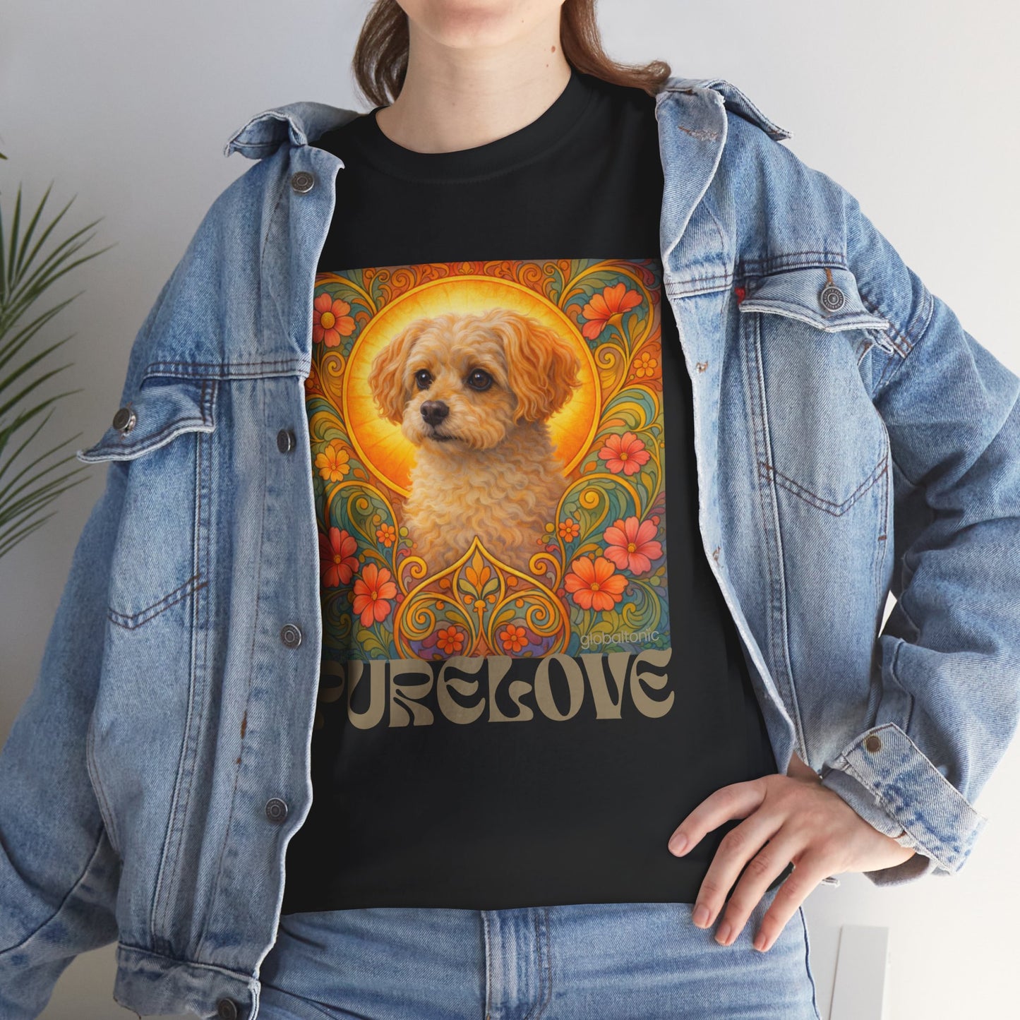 Foxypoo (Foodle) Vintage Graphic T-Shirt – Unisex Cotton Tee for Dog Lovers