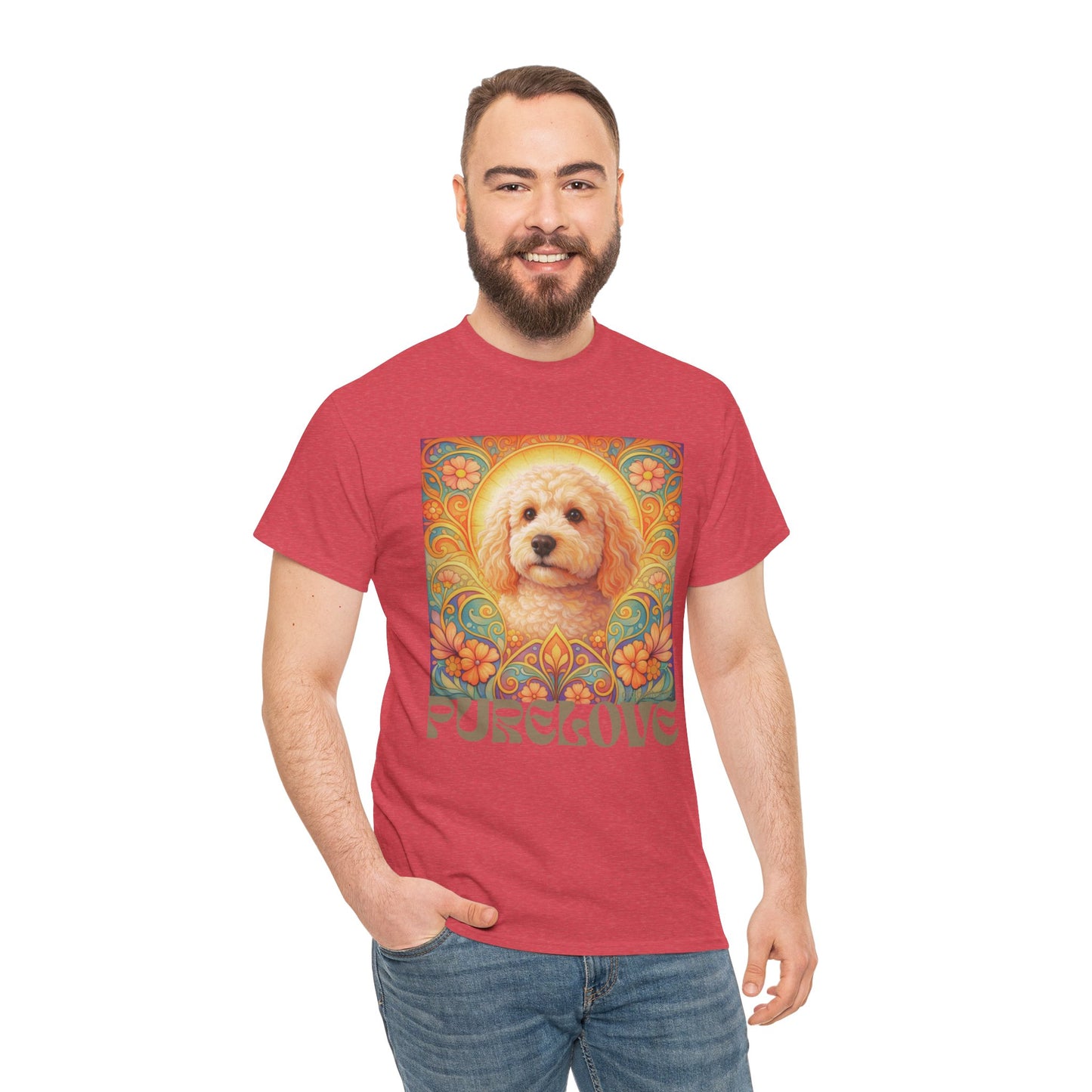 Goldendoodle (Groodle) Vintage Graphic T-Shirt – Unisex Cotton Tee for Dog Lovers