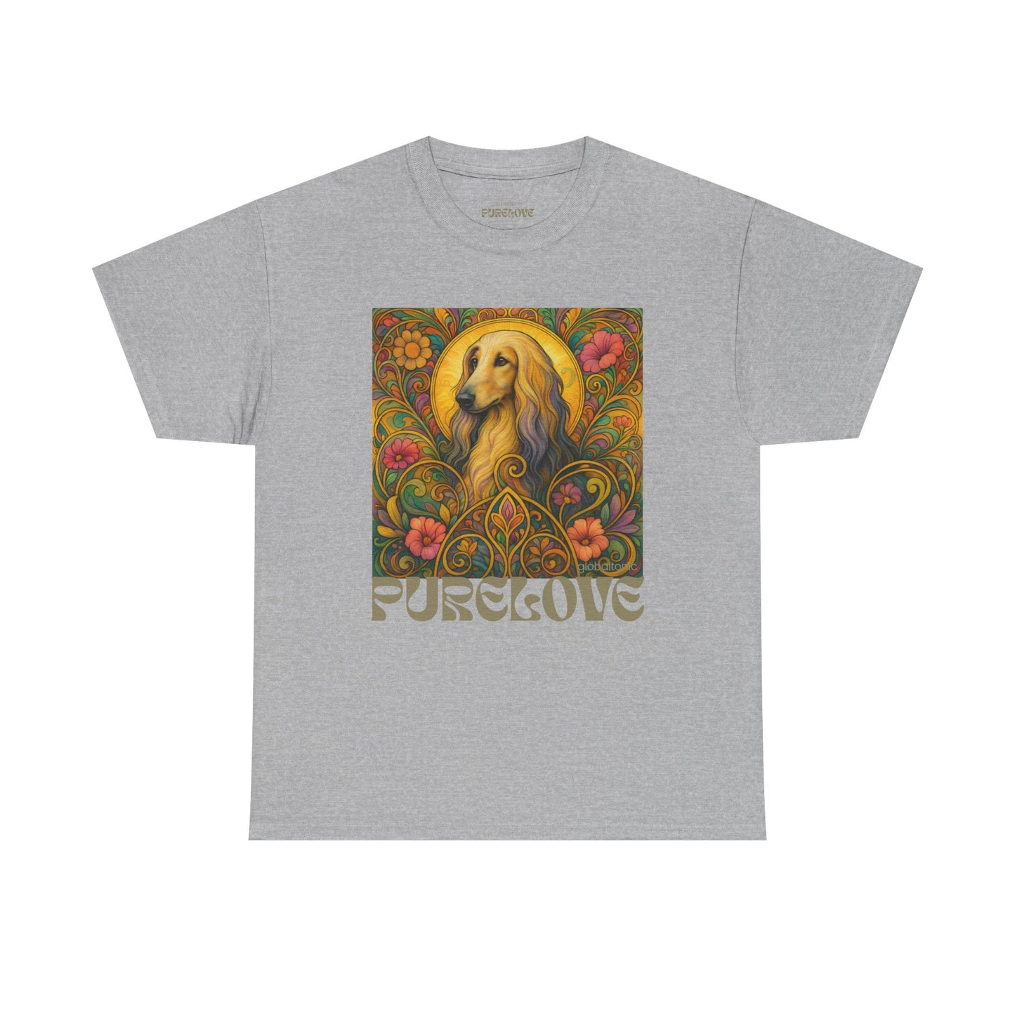 Afghan Vintage Graphic T-Shirt – Unisex Cotton Tee for Dog Lovers