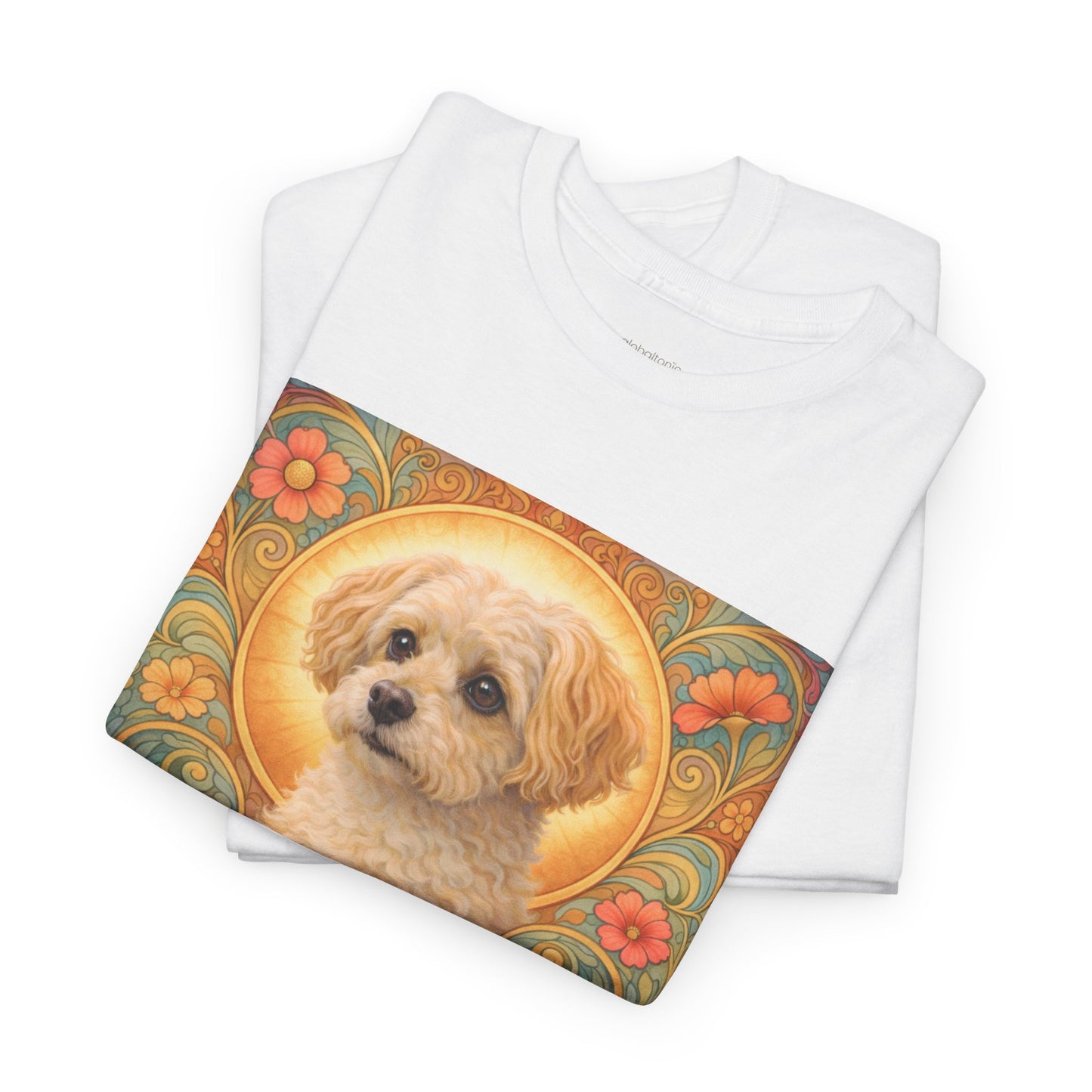 Foxypoo (Foodle) Vintage Graphic T-Shirt – Unisex Cotton Tee for Dog Lovers