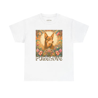 Kelpie Brown Vintage Graphic T-Shirt – Unisex Cotton Tee for Dog Lovers