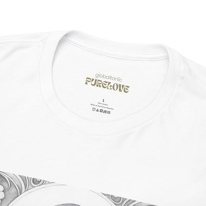 Borzoi Vintage Unisex Cotton Tee for Dog Lovers (Black & White)