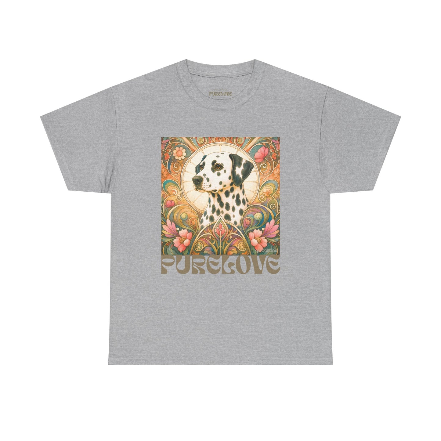 Dalmatian Vintage Graphic T-Shirt – Unisex Cotton Tee for Dog Lovers