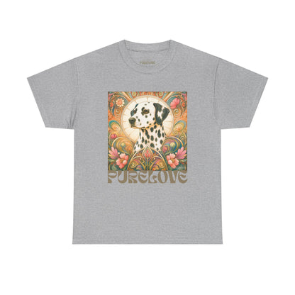 Dalmatian Vintage Graphic T-Shirt – Unisex Cotton Tee for Dog Lovers
