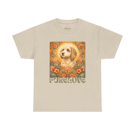 Bordoodle (Borderpoo) Bentley Vintage Graphic T-Shirt – Unisex Cotton Tee for Dog Lovers