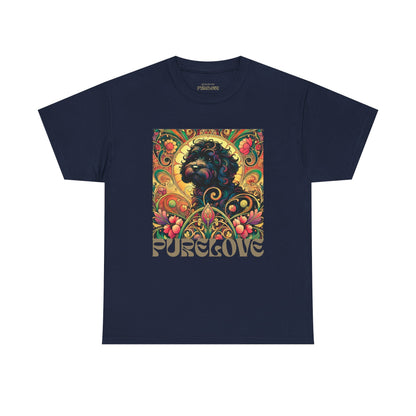 Black Cavapoo (Cavoodle) Vintage Graphic T-Shirt – Unisex Cotton Tee for Dog Lovers