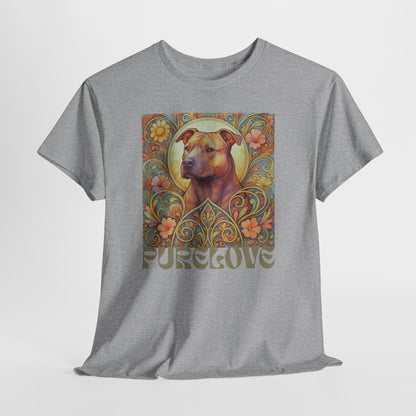 Staffy (Staffordshire) Bull Terrier Vintage Graphic T-Shirt – Unisex Cotton Tee for Dog Lovers