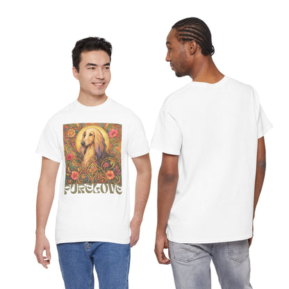 Afghan Vintage Graphic T-Shirt – Unisex Cotton Tee for Dog Lovers
