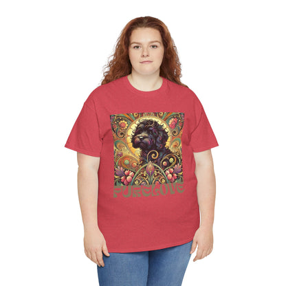 Black Cavapoo (Cavoodle) Vintage Graphic T-Shirt – Unisex Cotton Tee for Dog Lovers