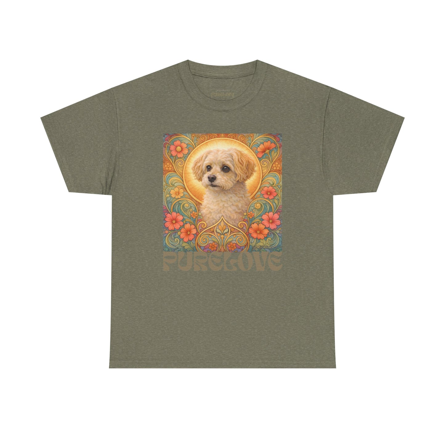 Foxypoo (Foodle) Vintage Graphic T-Shirt – Unisex Cotton Tee for Dog Lovers