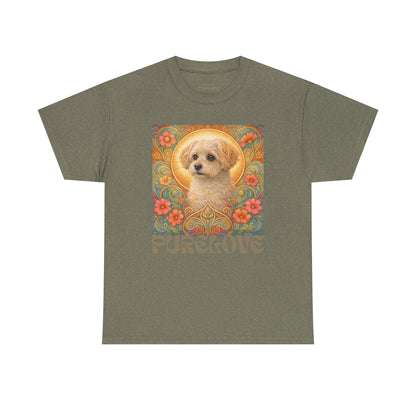 Foxypoo (Foodle) Vintage Graphic T-Shirt – Unisex Cotton Tee for Dog Lovers