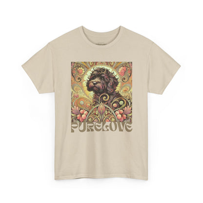 Black Cavapoo (Cavoodle) Vintage Graphic T-Shirt – Unisex Cotton Tee for Dog Lovers